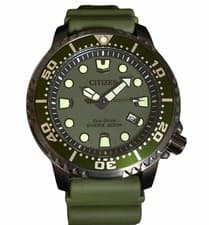 Citizen Promaster MARINE BN0157-11X Khaki Used Japan
