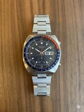 VINTAGE SEIKO 6139-6005 POGUE CHRONOGRAPH – TRUE POGUE VARIANT – BLUE DIAL