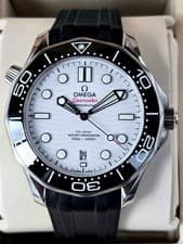 OMEGA Seamaster Diver 300M 210.32.42.20.04.001 w/ Bracelet, OEM Straps FULL SET