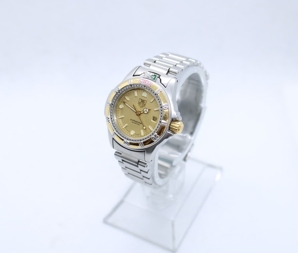 Ladies TAG Heuer 4000 Series 28mm Bi-Metal Watch Ref 995.408K