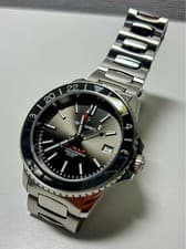 Venezianico Nereide GMT Automatic Diver Watch 3521501C 39mm Gray Dial