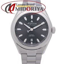 Alpina AL-240GS4E6B Men's Watch Stainless Steel Used From Japan