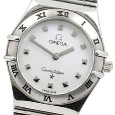 OMEGA 1571.71 Constellation Quartz Ladies Watch From Japan G0419