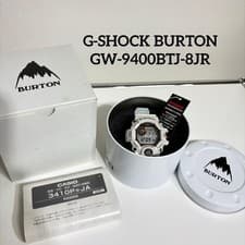 G-SHOCK GW-9400BTJ-8JR Burton Rangeman Burton Snowboards collaboration white