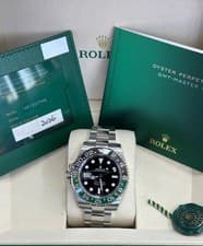 NEW 2026 | Rolex GMT-Master II "SPRITE" | Oyster | Black Dial | B&P | 126720VTNR