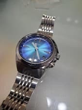Seiko Mecha Suspension Blue Watch Used Tested From Japan