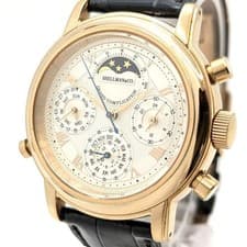 SHELLMAN Grand Complication Moonphase Chronograph Quartz Watch Junk 40mm