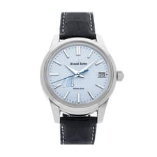 Grand Seiko Elegance Collection Steel Auto 42mm Snowflake Strap Watch SBGA407