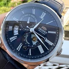 ORIENT Sun and Moon Version 3 Automatic Watch Blue