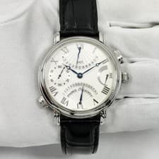 Maurice Lacroix Masterpiece Double Retrograde MP7018 White Stainless Steel