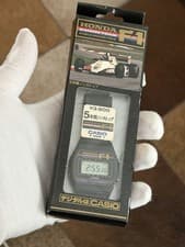 NOS Rare Casio Honda F1 Racing Team F-85 Men’s Digital Sports Watch JDM 1980s