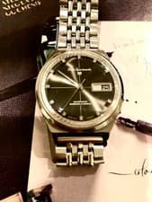 Seiko 6619-7020 Sportsmatic 5 Day Date Diamond Used From Japan