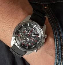 Seiko SSB325P1 Men's Quartz Chronograph Watch 100M Water Resistant Silicone