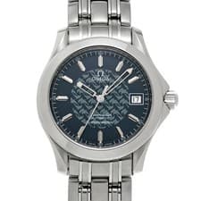 Omega Seamaster 120 Jacques-Mayol 1997 2500.80 Blue Men's Watch Used 2