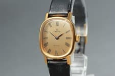 [Near MINT] Vintage 1977 OMEGA De Ville Cal.625 Hand Winding Roman Women's Watch
