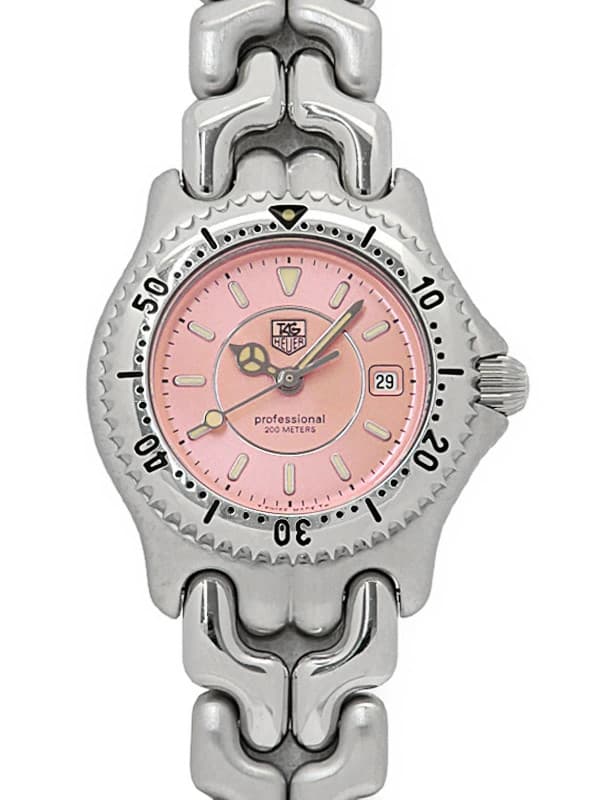 TAG Heuer S/el Professional Quartz Watch WG131G.BA0470 Pink Dial 28mm