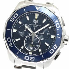 TAG Heuer TAG HEUER CAY111B Aquaracer Chronograph Date Quartz Men s Excellent Co