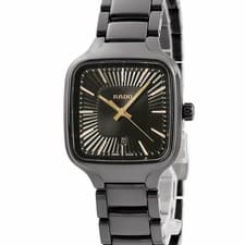 Rado True Square R27080172  Date High Tech Ceramics Quartz Ladies Wristwatch fro