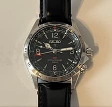 Seiko Prospex Alpinist GMT SPB379 Automatic Watch Vintage Inspired Design