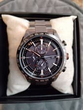 Citizen Attesa AT8189-61E Eco-Drive 10ATM Titanium Watch Unisex Used