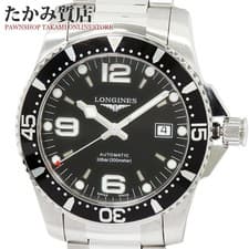 LONGINES Hydro Conquest L3.742.4.56.6 Men's Automatic Watch Good Used