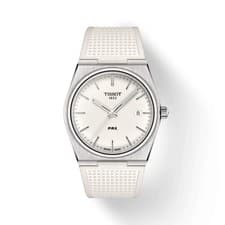 Tissot PRX 40mm White Dial And Strap Unisex Watch T1374101701100