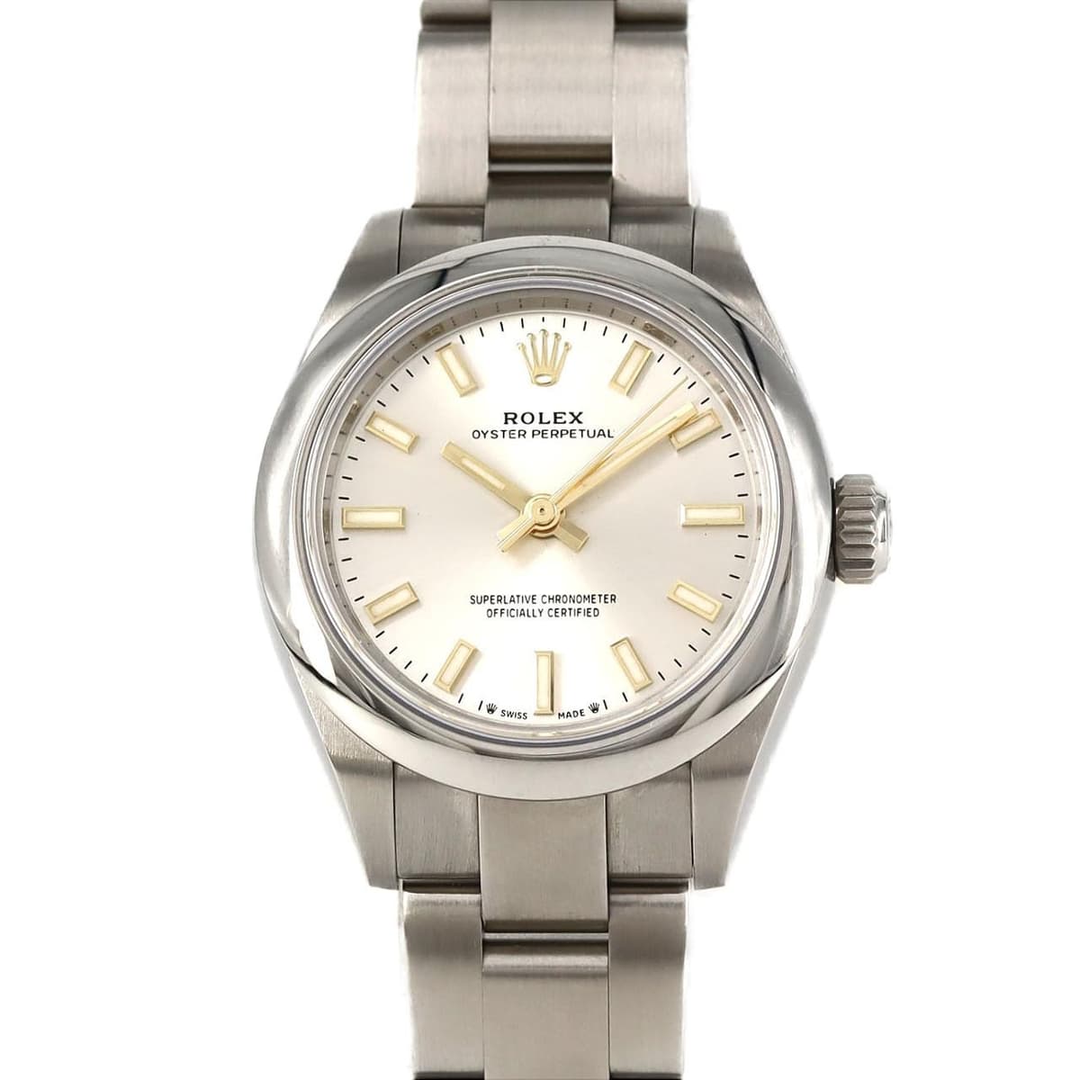 Authentic Rolex Oyster Perpetual 276200 Stainless Steel Mechanical Automatic...