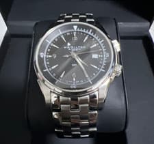 Hamilton Jazzmaster Traveler GMT H326150 Black Date Automatic Men's Watch