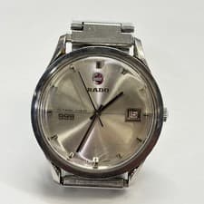 Rado STARLINER 999 Automatic Wristwatch 37mm Silver Dial wrist 17cm/6.7in