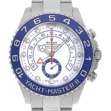 ROLEX Yacht-Master II New Mercedes-Benz Hands 116680 white Random Number sec...