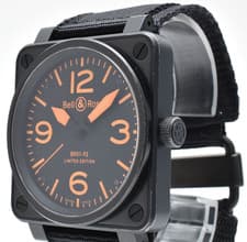 ［Near Mint］Bell & Ross BR01-92 Limited Edition Auto Watch Swiss Made From Japan