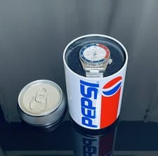 SEIKO 5 Sports Pepsi Limited Edition SBSA319 SEIKO 5 Sports White Silver Watch (