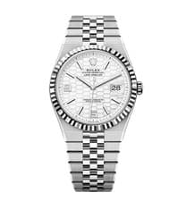 UNWORNROLEX LAND-DWELLER 40MM INTENSE WHITE DIAL OYSTERSTEEL & WHITE GOLD 127334