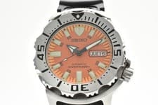 [NEAR MINT] SEIKO Orange Monster 7S26-0350 DIVER'S Watch200M AT Men's From JAPAN