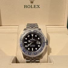 2022 Rolex GMT-Master II 126710BLNR Silver Jubilee “Batgirl”