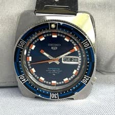 Seiko 5 Sports 5126-8120 Rally Diver 1969 Automatic Vintage Rare Japan