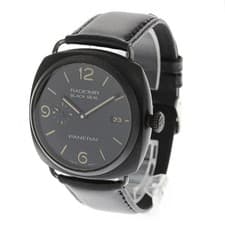 PANERAI RADIO MIR COMPOSITE BLACK SEAL 3 DAYS PAM00505 45MM CERAMIC BLACK #C324