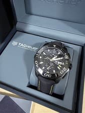 TAG Heuer Aquaracer CAY218A.FC6361 Automatic Mens Watch w/Winding machine used