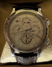 Jaeger LeCoultre Master Grand Reveil Steel 43mm Watch