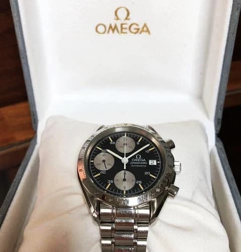 Omega Speedmaster Automatic Chronograph 3511.50 Black Dial 38mm w/Box & Card