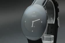 [Near MINT] Rado Jubile Esenza 964.0490.3 4P Diamond Black Quartz Women's Watch