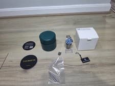 San Martin SN0121t - Titanium Diving Watch - Blue