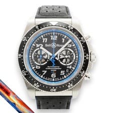 Bell Ross BRV394 CHRONO A521 Watch Black Dial 6WCC0234