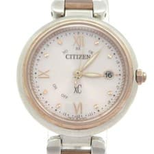 Citizen XC Cross Sea Ladies Watch H060-T026583 Pink Gold Silver New