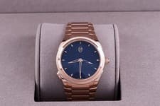 Parmigiani Fleurier Tonda PF GMT Rattrapante Milano Blue Rose Gold 40mm PFC905