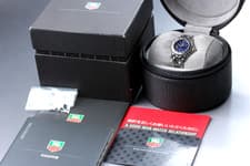 TAG HEUER SEL Professional WG131A 25mm Blue Quartz Women New Battery BOX Paper