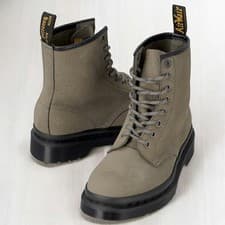 Dr. Martens Men's Leather Shoes Gray 27cm 8 US New From Japan