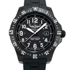 BREITLING WATCH COLT SKYRACER X74320E4/BF87 QUARTZ BRIGHT LIGHT Rubber Black