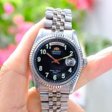 Orient Day Date Watch Automatic 36mm Overhauled with Box Used