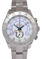 Rolex Yacht-Master II 18k White Gold & Platinum Bezel 44mm Watch  '12+ 116689